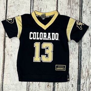 Colorado Buffaloes Boys Kids Collegiate NCAA Jersey Toddler Infant